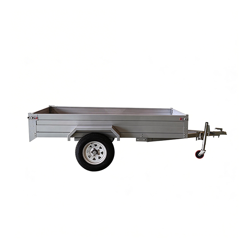 Single Axle Metal Pull Behind Car Trailer