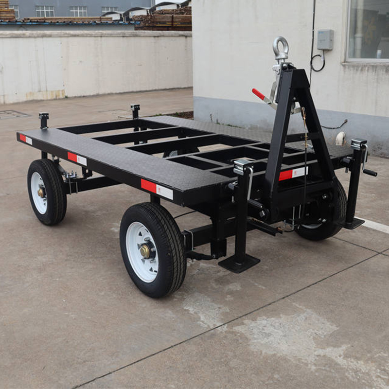Galvanished Powder Coated Double Axle Car Trailer