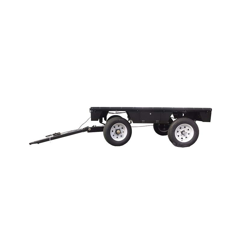 2 Axle Steel Q235 Small Equipment CarTrailer