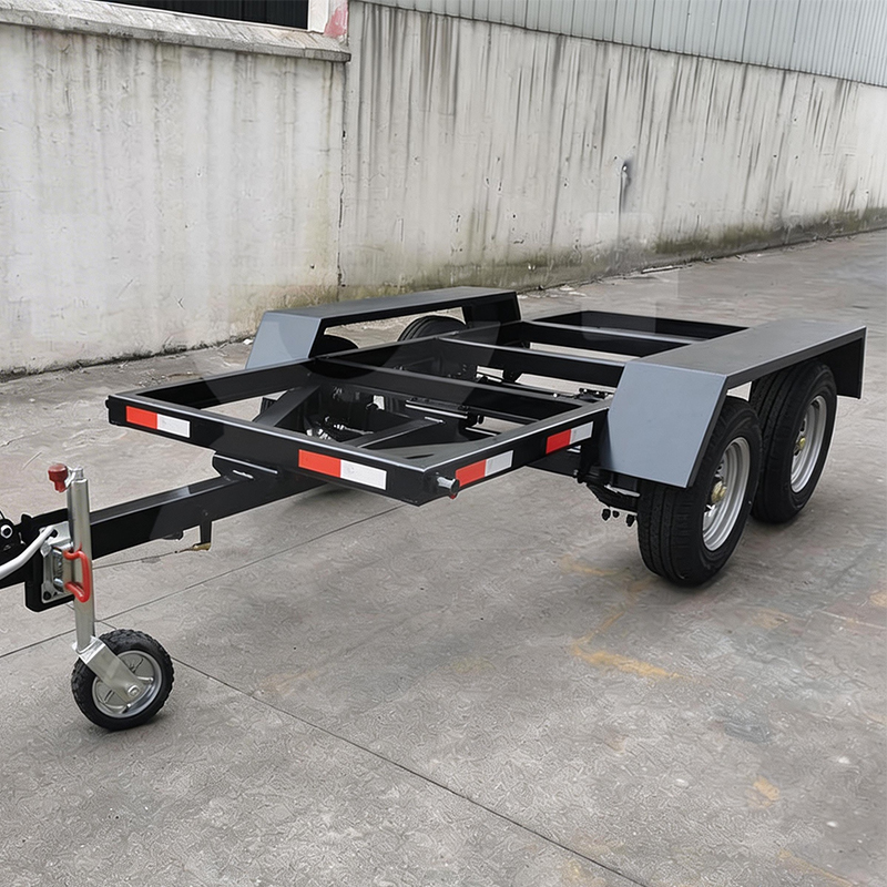 Double Axle Steel Frame Small Car Trailer