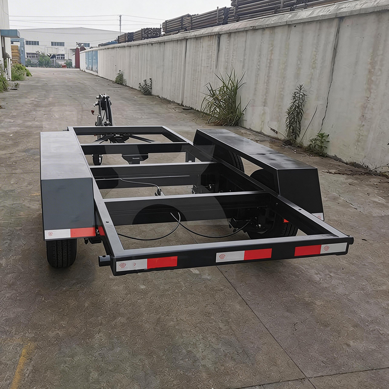 Double Axle Steel Frame Small Car Trailer