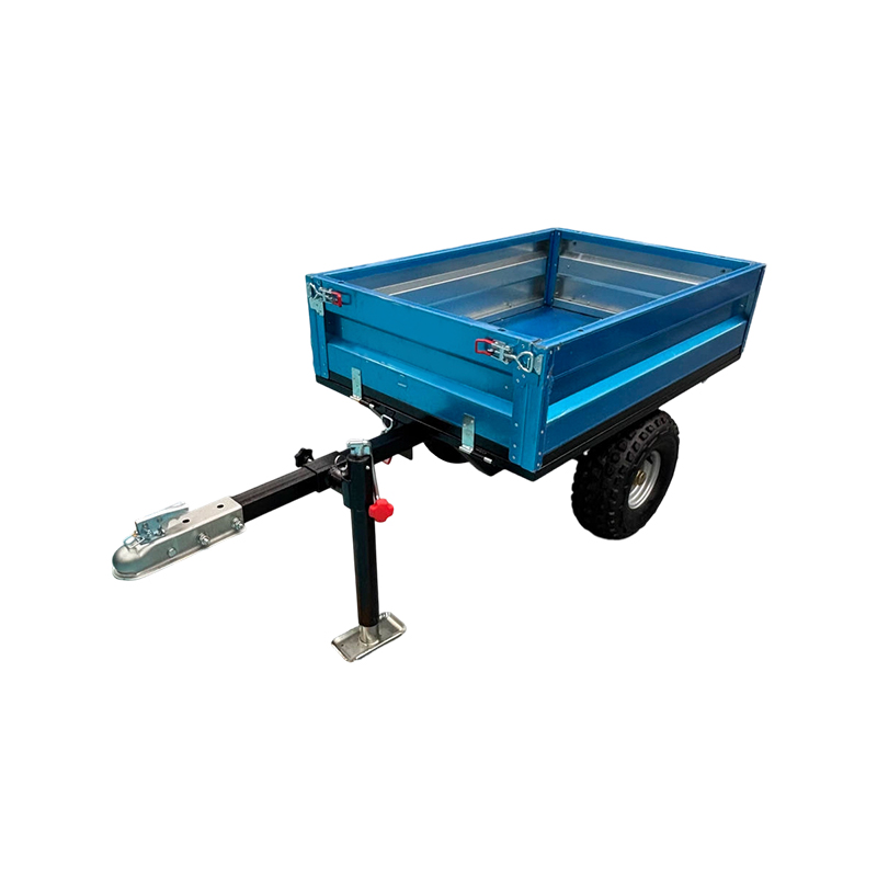 2001-3000 kg Blue Single Steel Cage Car Trailers Trailer