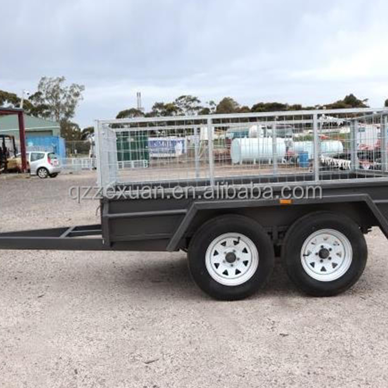 4 Wheels BBC Cage Car Trailer