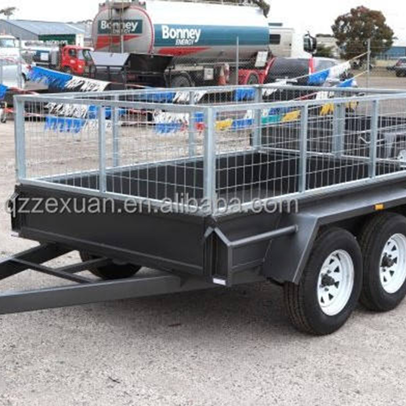 4 Wheels BBC Cage Car Trailer