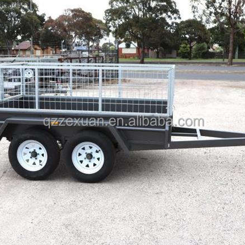 4 Wheels BBC Cage Car Trailer
