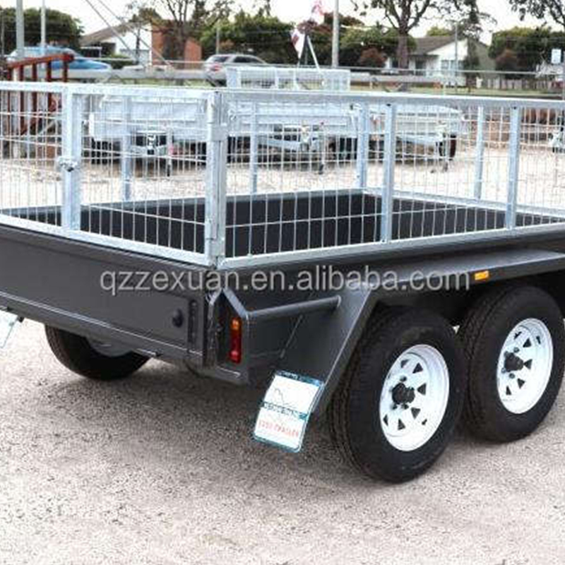 4 Wheels BBC Cage Car Trailer