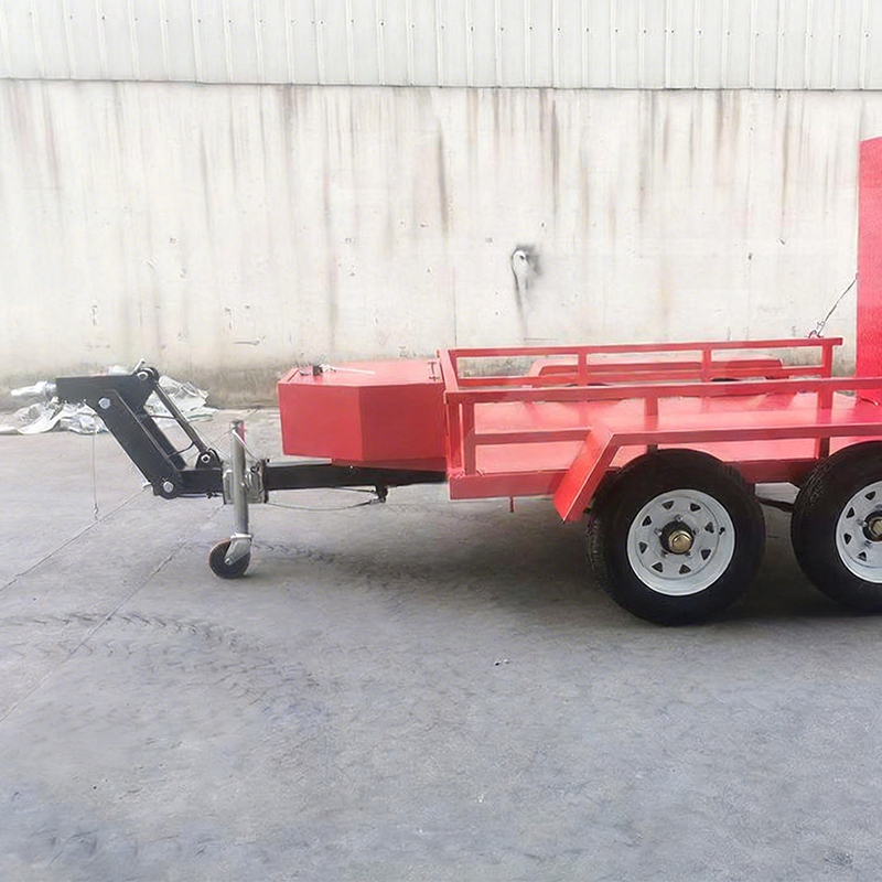 Double Axle Small Excavator Car Dolly Trailer
