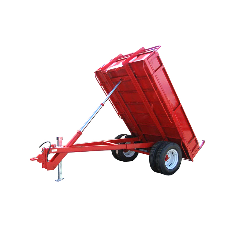 Red Aluminium Hydraulic Tipping Car Trailer