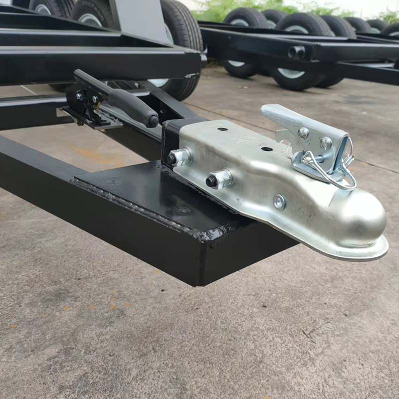 Galvanized Mini Excavator Trailer for Construction & Landscaping Equipment