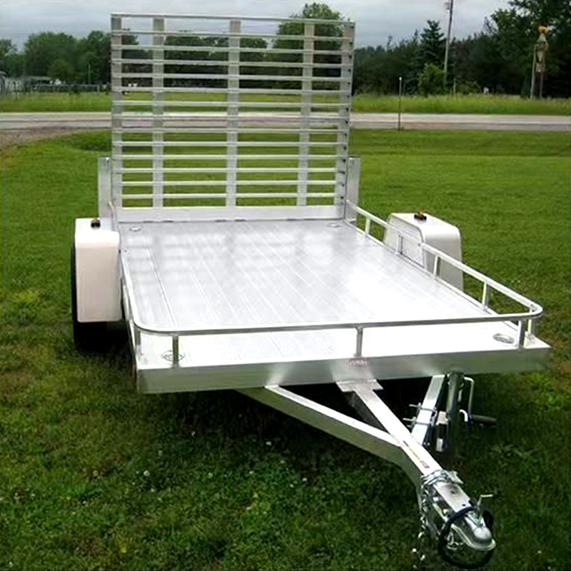 Lightweight Aluminum Mini Excavator Trailer