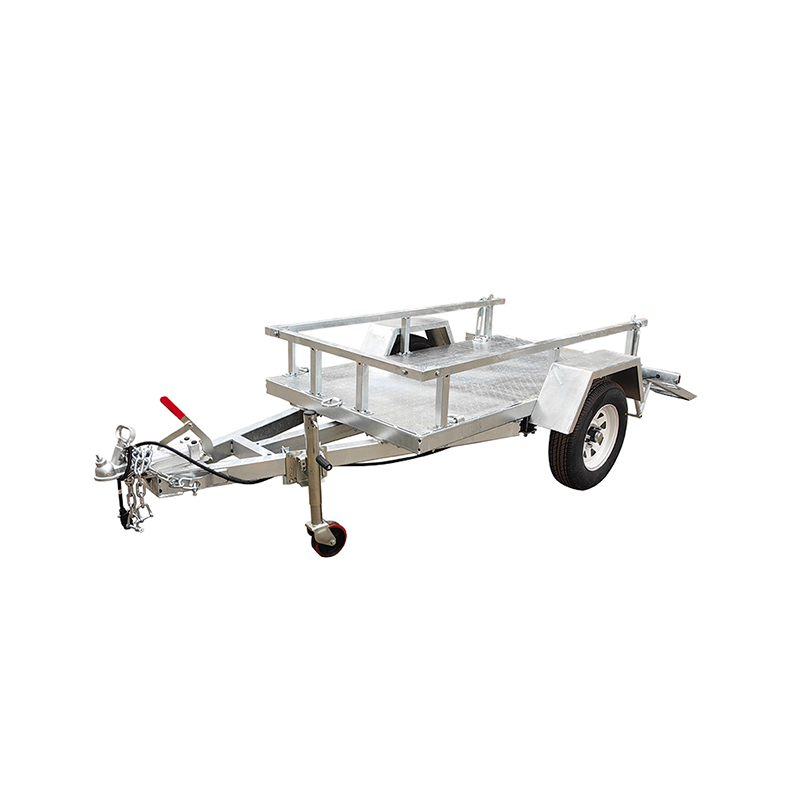 Small Excavator and ATV Off-Road Vehicle Transport Trailer