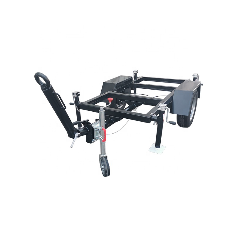 Mobile Steel Frame Tow Dolly Small Farm Trailer