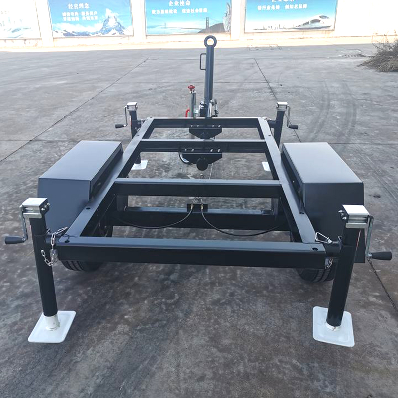 Mobile Steel Frame Tow Dolly Small Farm Trailer