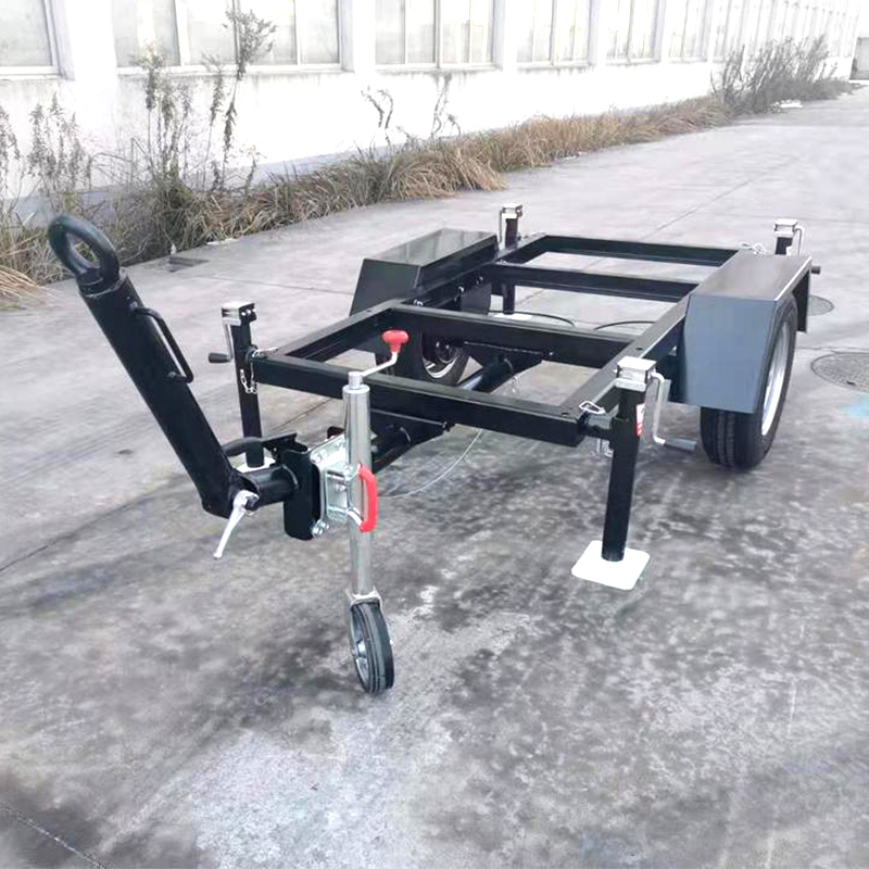 Mobile Steel Frame Tow Dolly Small Farm Trailer
