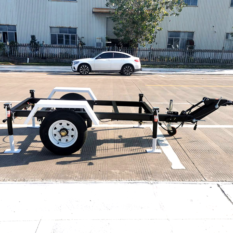 Mobile Steel Frame Tow Dolly Small Farm Trailer