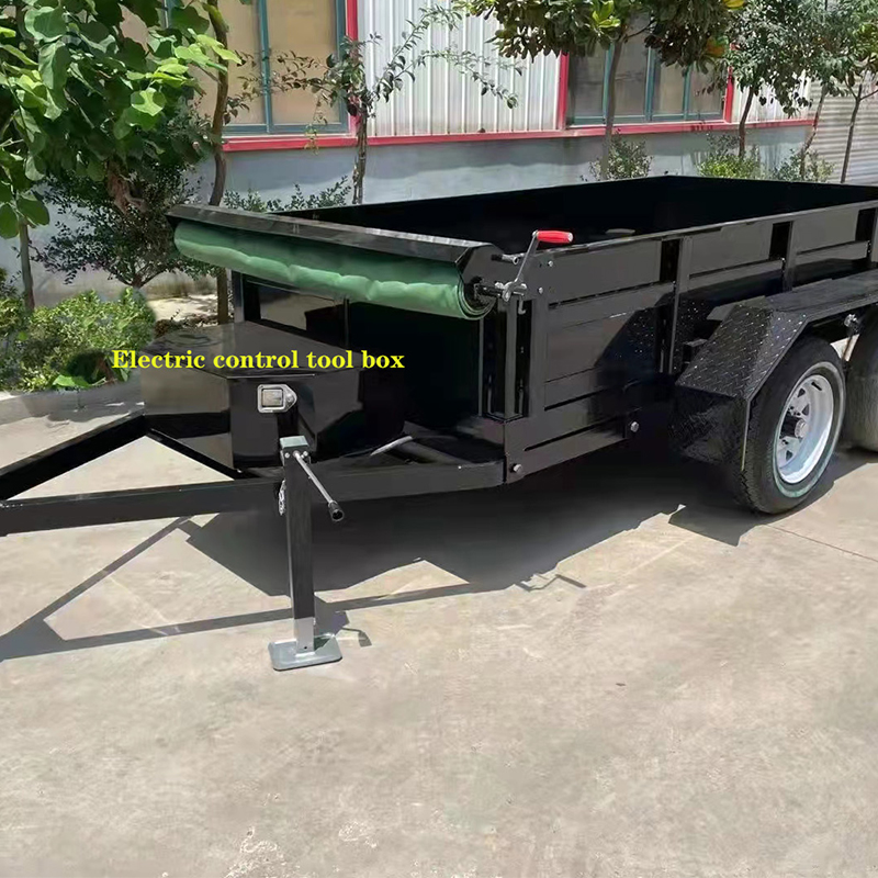 Hydraulic Tipping Farm Dump Trailer for Agricultural Tractors