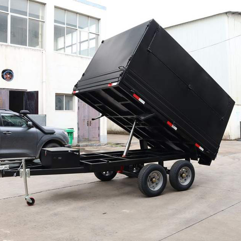 Hydraulic Dump Farm Double Axle Trailer