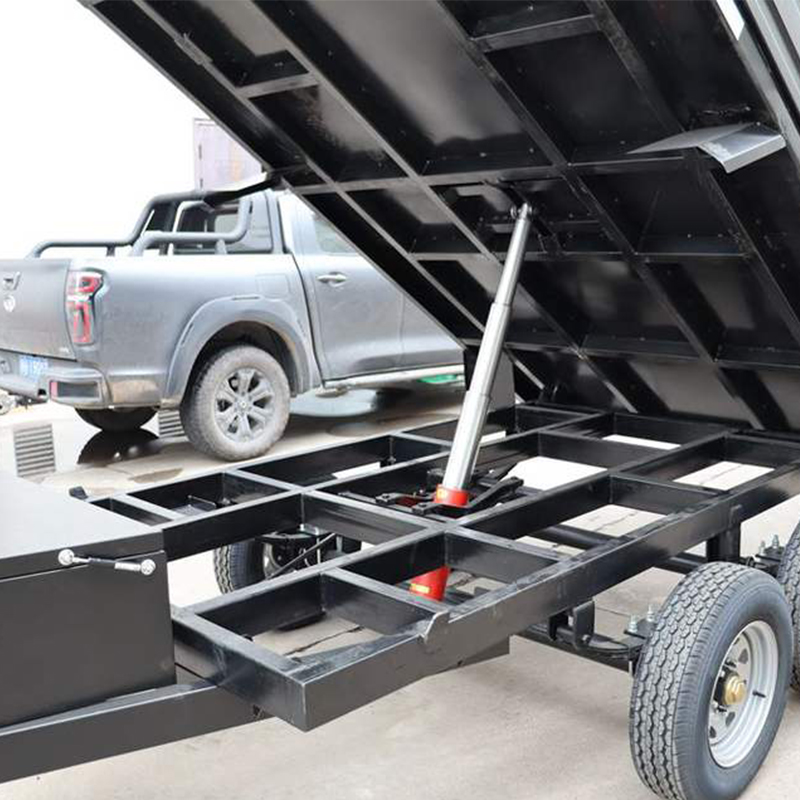 Hydraulic Dump Farm Double Axle Trailer