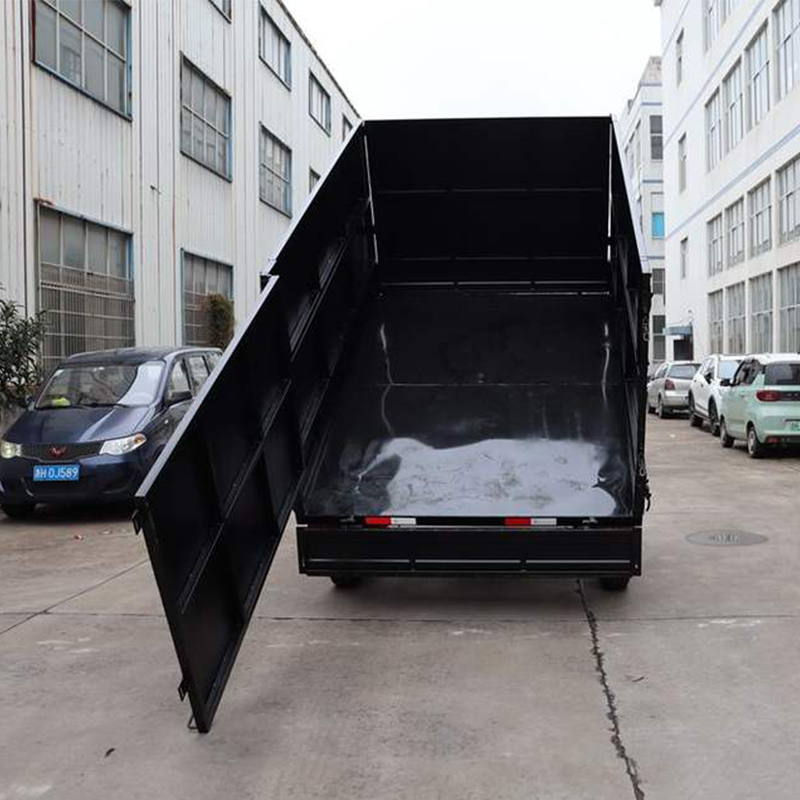 Hydraulic Dump Farm Double Axle Trailer