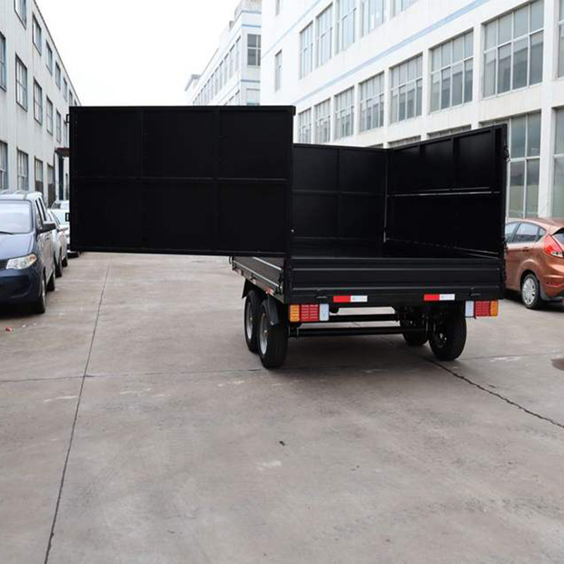 Hydraulic Dump Farm Double Axle Trailer