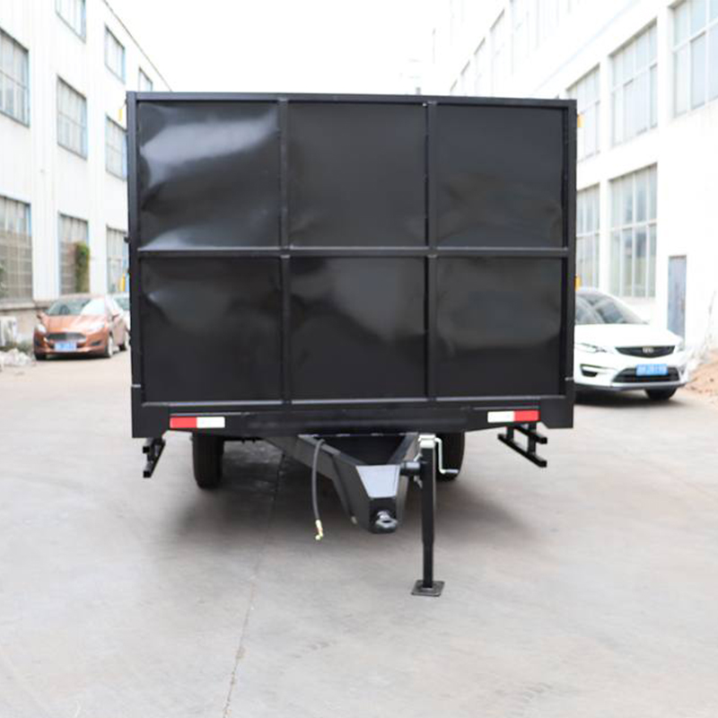 Farm Tractor Dump Double Axle Transportation Trailer