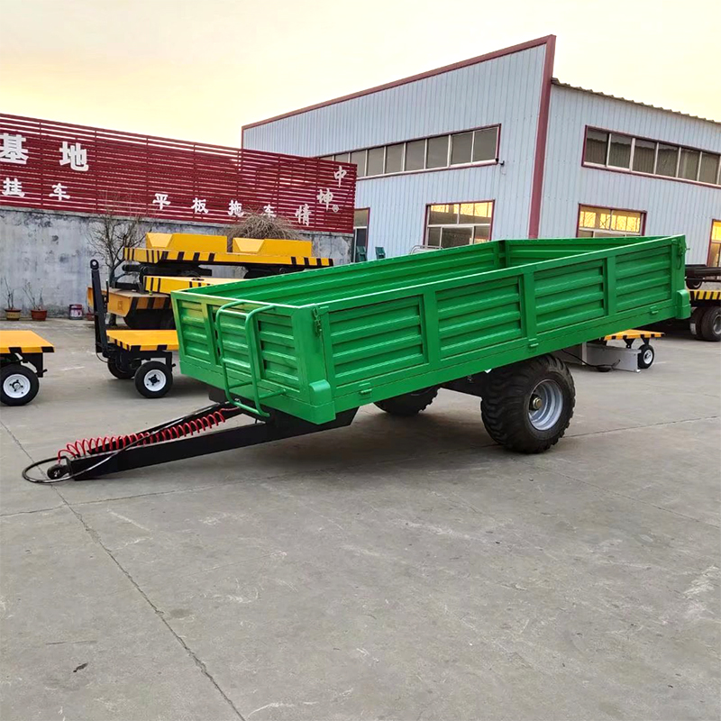 Agricultural Hydraulic Back Dump Tractor Trailer
