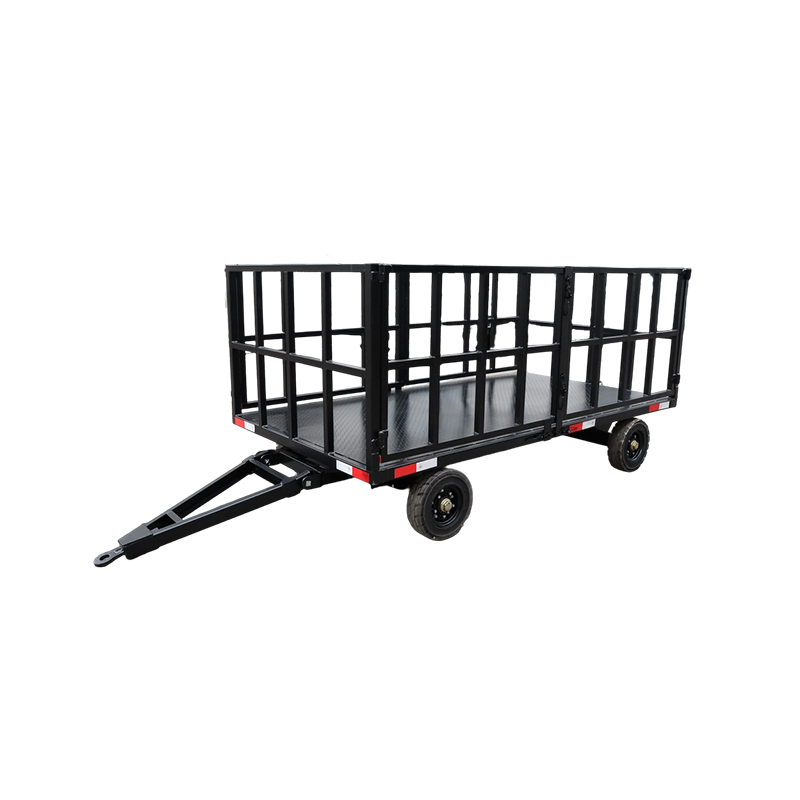 Heavy Duty 2 Axles Truck Premium Car Flatbed Trailer