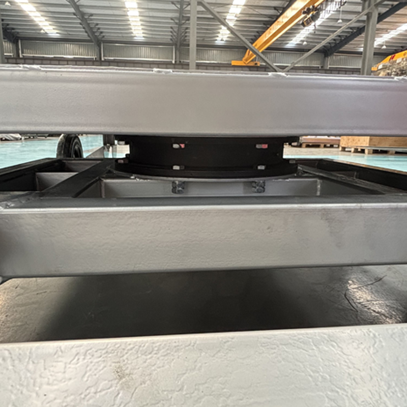 Airport Luggage Tandem 2 Axles Flatbed Trailer