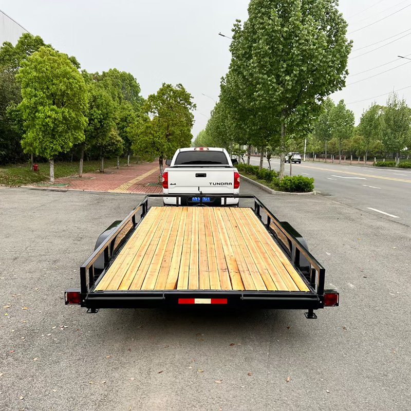 Electric Brakes 2 Axles Utility Flatbed Trailer