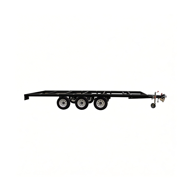 Heavy Duty Trailer for Prefabricated House with Six Wheels