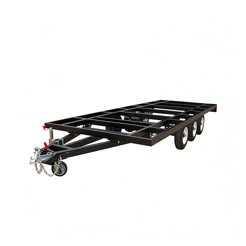 Heavy Duty Trailer for Prefabricated House with Six Wheels