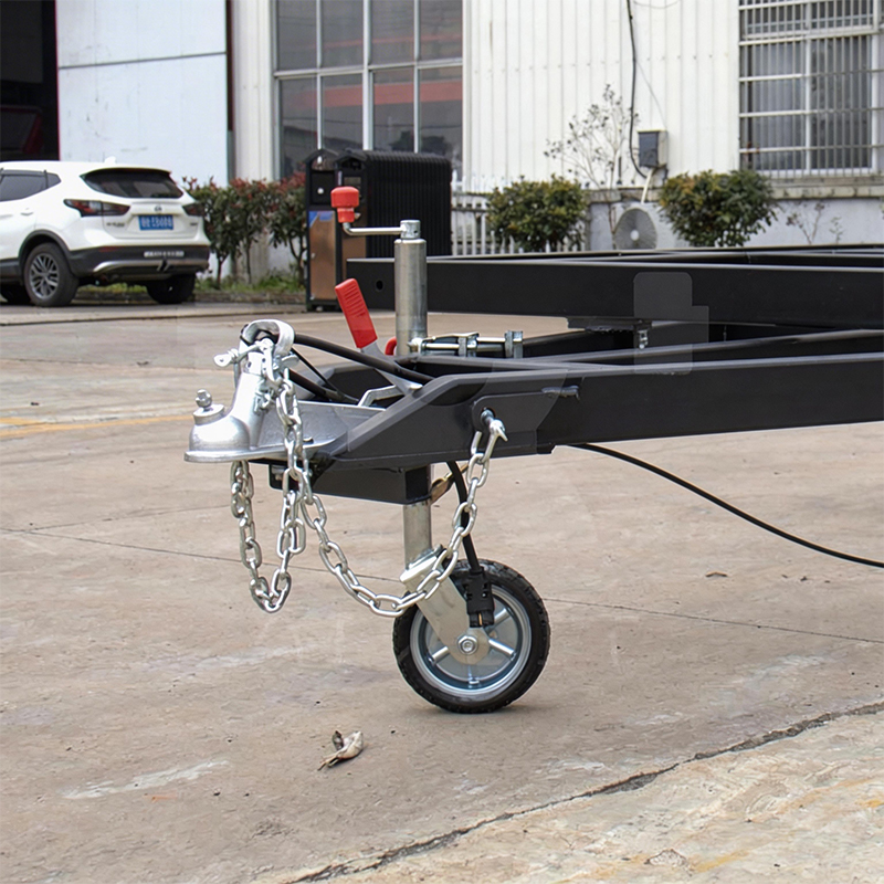 Heavy Duty Trailer for Prefabricated House with Six Wheels