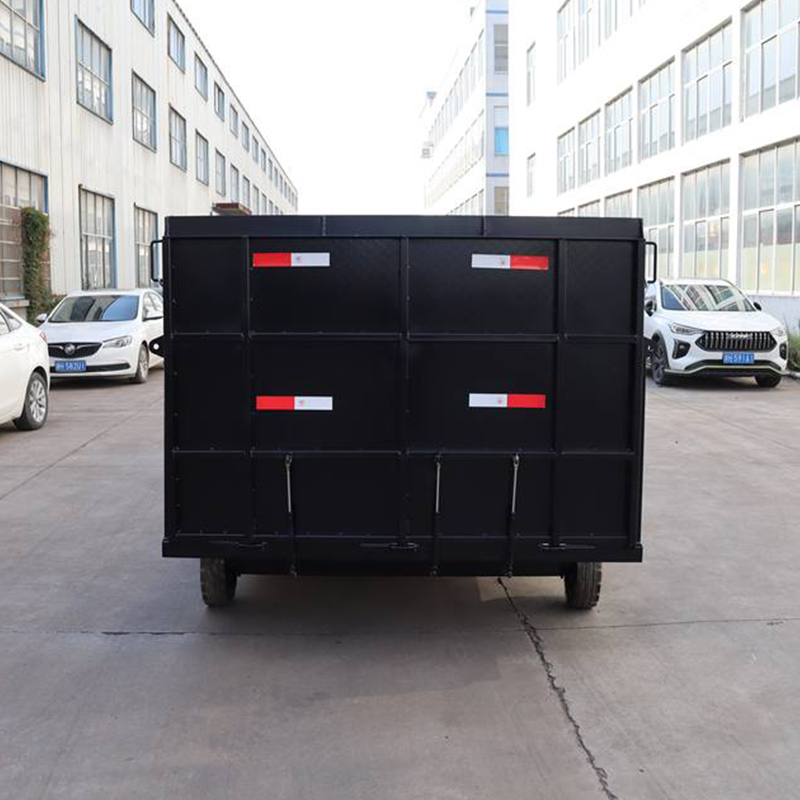 2 Axles Heavy Duty Truck Cargo Flatbed Trailer