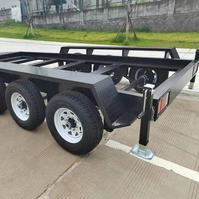 Heavy Duty Tandem Steel Electric Generator Trailer