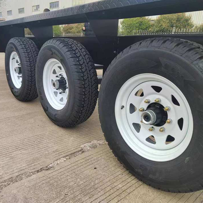 Heavy Duty Tandem Steel Electric Generator Trailer
