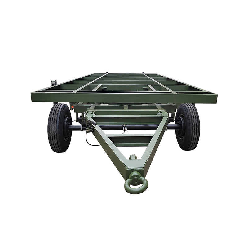 Heavy Duty Tandem Steel Truck Container Trailer