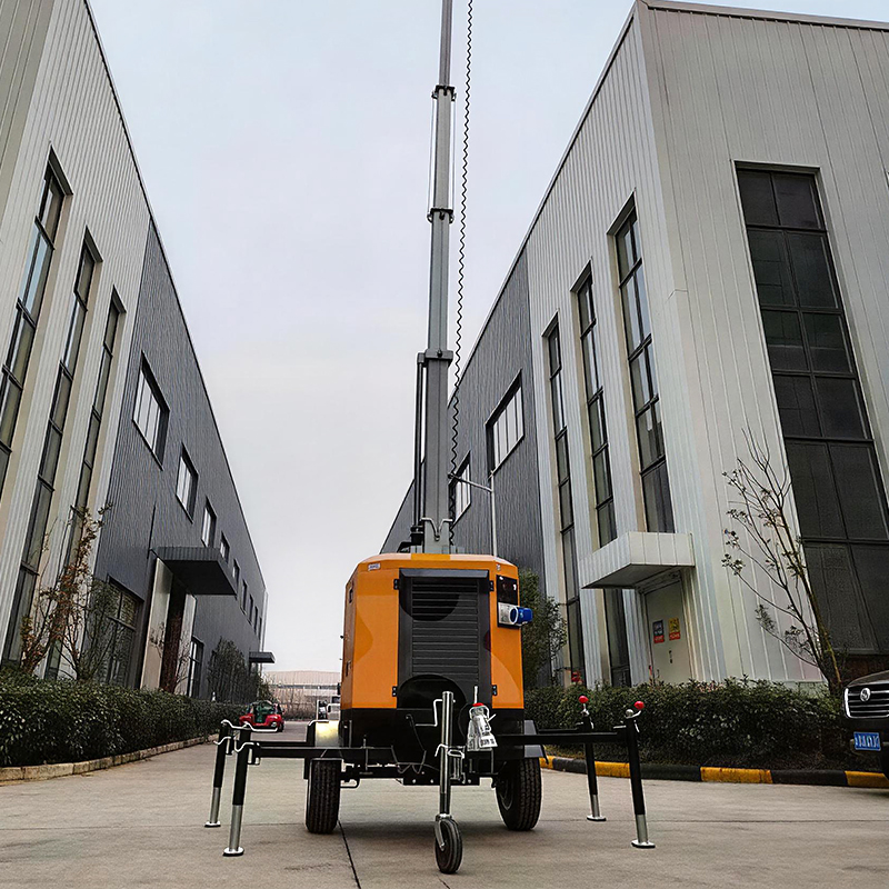 Outdoor Mobile Light Tower Led Battery Lighting Tower