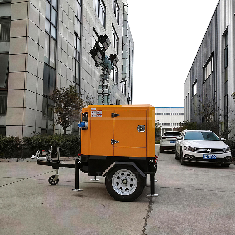 Outdoor Mobile Light Tower Led Battery Lighting Tower