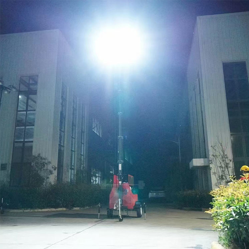 300kg Mobile Trailer Type Light Tower