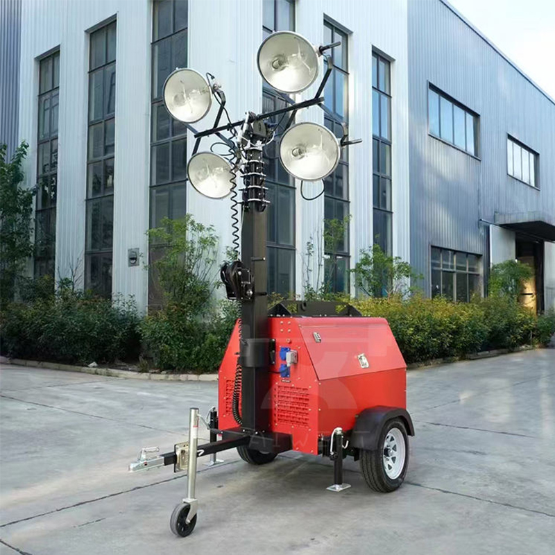 300kg Mobile Trailer Type Light Tower