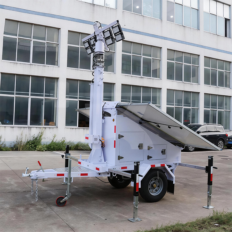 Power Solar Energy Storage Trailer Type Light Tower
