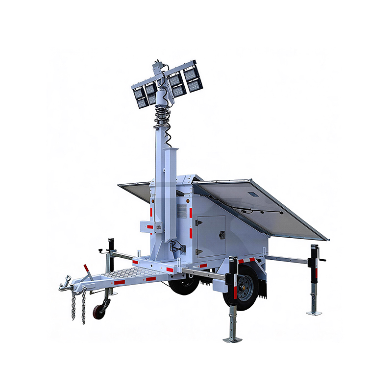 Power Solar Energy Storage Trailer Type Light Tower