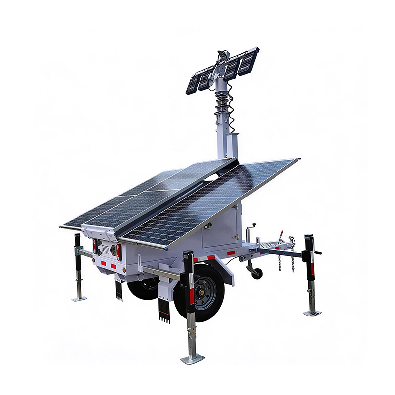 Power Solar Energy Storage Trailer Type Light Tower