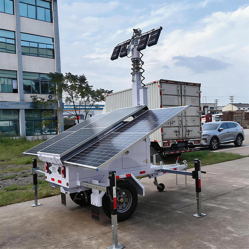Power Solar Energy Storage Trailer Type Light Tower
