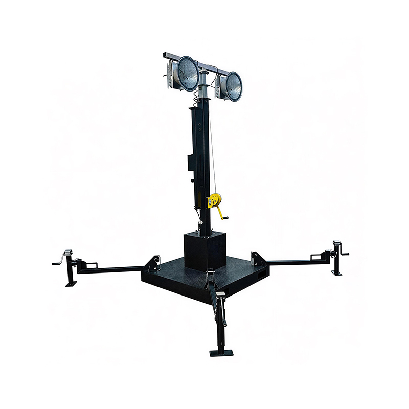 Portable Mobile Light Tower with 6.5KW Diesel Generator