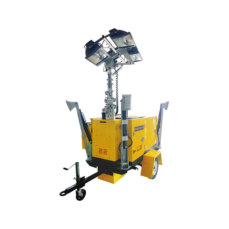 Industry Solar Powered Light Tower Mobile