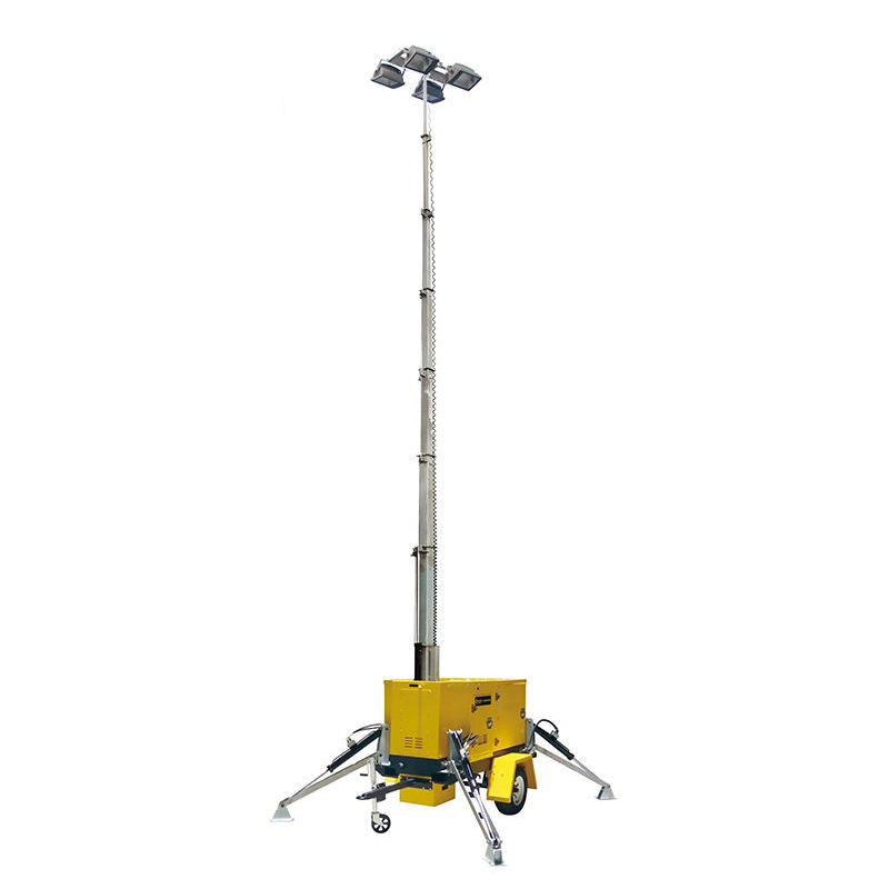 Industry Solar Powered Light Tower Mobile