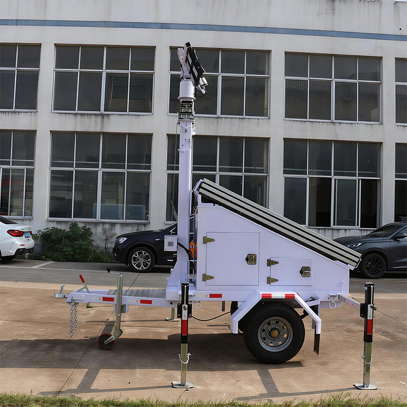 Trailer Type Mobile Solar Led Tower
