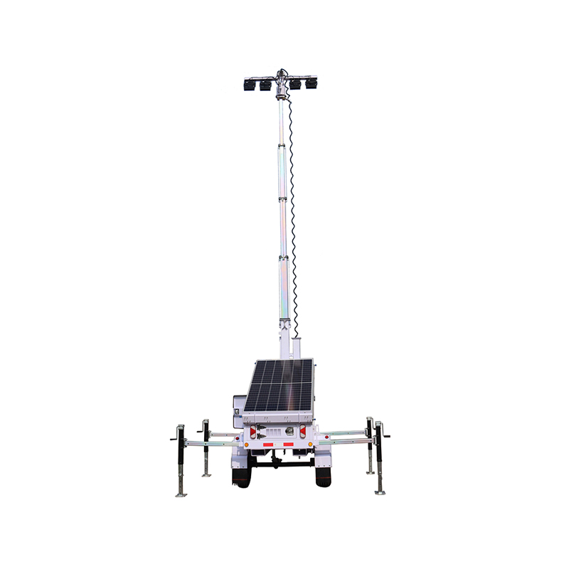 Trailer Type Mobile Solar Led Tower