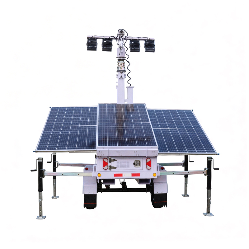Lithium Power Led Flood Solar Light Tower